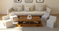 Puzzle Center Table (Brown Finish) by Urban Ladder - - 953401