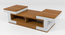 Puzzle Center Table (Brown Finish) by Urban Ladder - - 953404