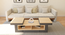 Puzzle Perch Center Table (Brown Finish) by Urban Ladder - - 953412
