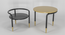Anywhere Table and Chair (Black Finish) by Urban Ladder - - 953418