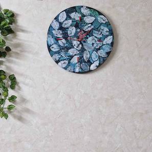 Blue Engineered Wood Wall Clock-image-37