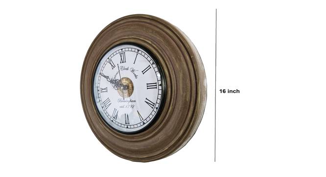 danta Wall clock (Brown) by Urban Ladder - Design 1 - 953513