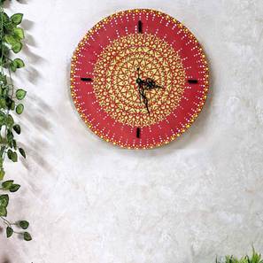 Blue Engineered Wood Wall Clock-image-39