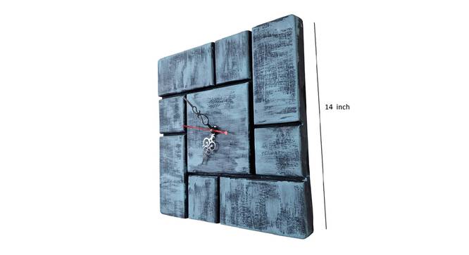 hevea Wall clock (Blue) by Urban Ladder - Design 1 - 953539