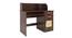 Shamon Study Table (Rattan Door) (Walnut Finish) by Urban Ladder - Design 1 - 