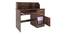 Shamon Study Table (Rattan Door) (Walnut Finish) by Urban Ladder - Design 1 - 