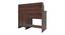 Shamon Study Table (Rattan Door) (Walnut Finish) by Urban Ladder - Design 1 - 