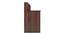 Shamon Study Table (Rattan Door) (Walnut Finish) by Urban Ladder - Design 1 - 