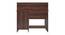 Shamon Study Table (Rattan Door) (Walnut Finish) by Urban Ladder - Design 1 - 