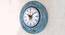 cayman Wall clock (Blue) by Urban Ladder - Design 1 - 