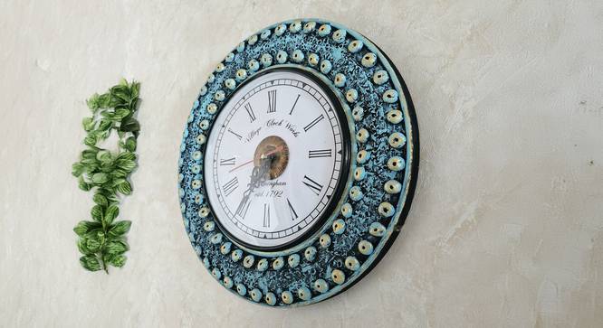 lenoire Wall clock (White) by Urban Ladder - Design 1 - 