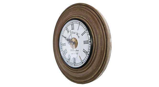 danta Wall clock (Brown) by Urban Ladder - Design 1 - 