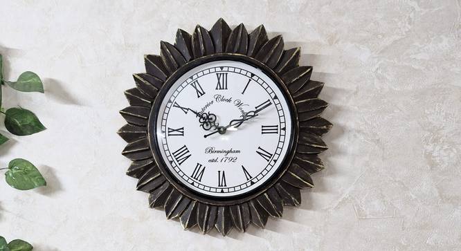gilmour Wall clock (Brown) by Urban Ladder - Design 1 - 