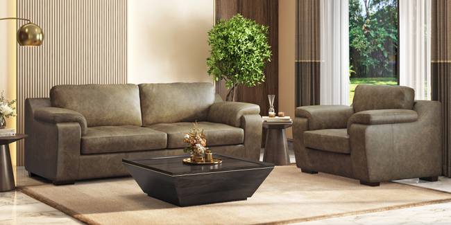 Trissino Luxury Italian Leather Sofa (Antique Moss Italian Leather) (1-seater Custom Set - Sofas, None Standard Set - Sofas, Regular Sofa Size, Regular Sofa Type, Leather Sofa Material, Antique Moss Italian Leather)