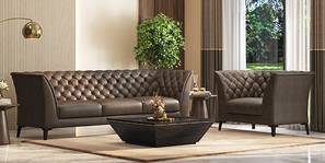 Weston Luxury Italian Leather Sofa (French Roast Italian Leather)