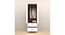 nomu 2 Door Wardrobe in White (White Finish, Two Door) by Urban Ladder - - 954247