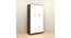 nomu 2 Door Wardrobe in White (White Finish, Three Door) by Urban Ladder - - 954265