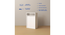 Emi Engwitheered Wood Bedside Table with White (White Finish) by Urban Ladder - - 954942