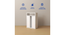 Ren Engwitheered Wood Bedside Table with White (White Finish) by Urban Ladder - - 954962