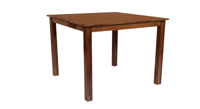 faun solid wood  4 seater Dining table in  Provincial Teak (Beige, PROVINCIAL TEAK Finish) by Urban Ladder - - 955169