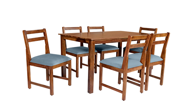 sayugmee solid wood  6 seater Dining table in  Provincial Teak (PROVINCIAL TEAK Finish) by Urban Ladder - - 955200