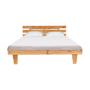 All Beds In Kochi Design Debbie Solid Wood King Size Non Storage Bed in Natural Finish Finish