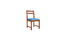 buddy solid wood  4 seater Dining table in  Provincial Teak (Sky Blue, PROVINCIAL TEAK Finish) by Urban Ladder - - 