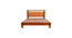 stylona solid wood non storage bed in Provincial Teak finish (King Bed Size, PROVINCIAL TEAK Finish) by Urban Ladder - - 