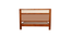 stylona solid wood non storage bed in Provincial Teak finish (King Bed Size, PROVINCIAL TEAK Finish) by Urban Ladder - - 