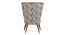 brimson solid wood  Lounge Chair in  grey colour (Grey, PROVINCIAL TEAK Finish) by Urban Ladder - - 