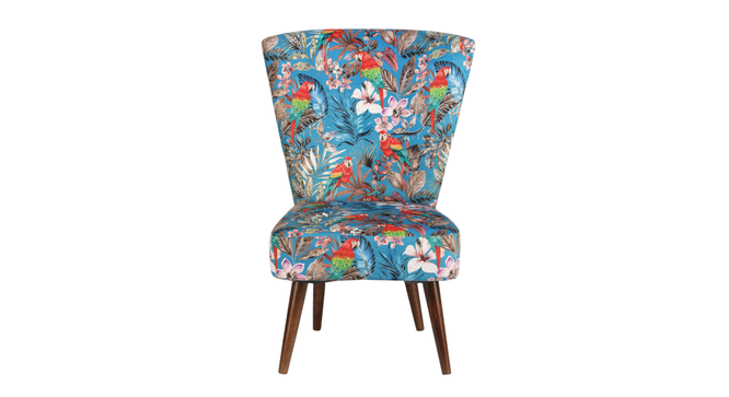 cristan solid wood  Lounge Chair in  multi colour (PROVINCIAL TEAK Finish, Multi) by Urban Ladder - - 