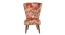 ivoma solid wood  Lounge Chair in  multi colour (PROVINCIAL TEAK Finish, Multi) by Urban Ladder - - 