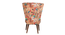 ivoma solid wood  Lounge Chair in  multi colour (PROVINCIAL TEAK Finish, Multi) by Urban Ladder - - 