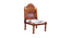 idyia solid wood  Lounge Chair in  multi colour (PROVINCIAL TEAK Finish, Multi) by Urban Ladder - - 