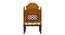 idyia solid wood  Lounge Chair in  multi colour (PROVINCIAL TEAK Finish, Multi) by Urban Ladder - - 