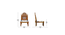 idyia solid wood  Lounge Chair in  multi colour (PROVINCIAL TEAK Finish, Multi) by Urban Ladder - - 