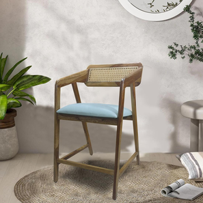 globally indian Lounge Chair in Blue Rustik Teak Colour-picture-3