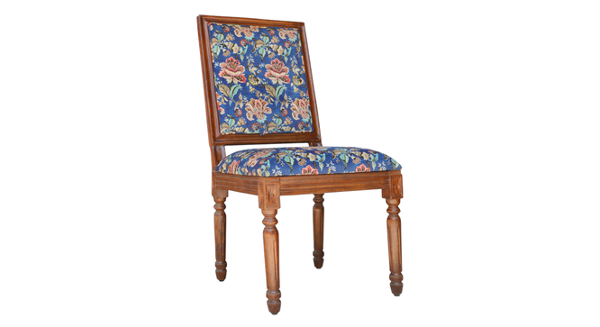 euthenia solid wood  Lounge Chair in  multi colour (Honey Oak Finish, Multi) by Urban Ladder - - 