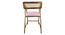 adikia solid wood  Lounge Chair in  pink colour (Pink, Rustik Teak Finish) by Urban Ladder - - 