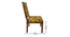 aegiale solid wood  Lounge Chair in  yellow colour (Yellow, Honey Oak Finish) by Urban Ladder - - 