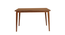 kemp solid wood  4 seater Dining table in  Provincial Teak (Brown, PROVINCIAL TEAK Finish) by Urban Ladder - - 