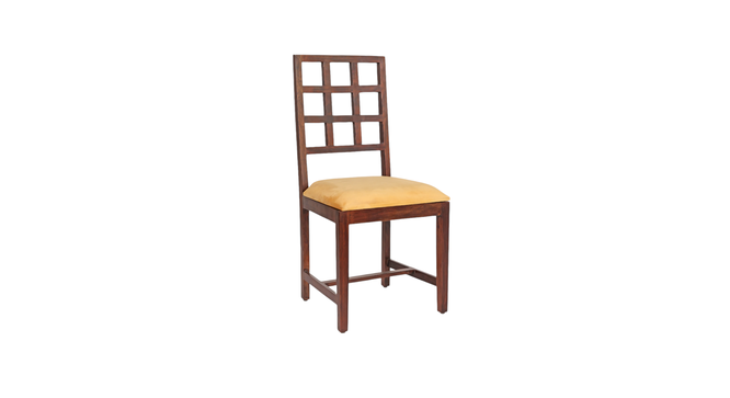 cotizada solid wood  dining chair in  Provincial Teak (PROVINCIAL TEAK Finish) by Urban Ladder - - 