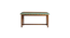 horaesolid wood benchin provincial teakfinish (PROVINCIAL TEAK Finish) by Urban Ladder - - 