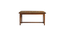 graeaesolid wood benchin provincial teakfinish (PROVINCIAL TEAK Finish) by Urban Ladder - - 