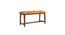 machaisolid wood benchin provincial teakfinish (PROVINCIAL TEAK Finish) by Urban Ladder - - 