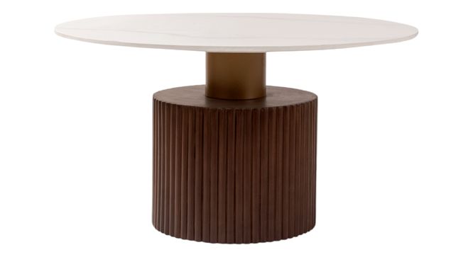 Solano Coffee Table in Dark Walnut Finish (Dark Walnut Finish) by Urban Ladder - - 