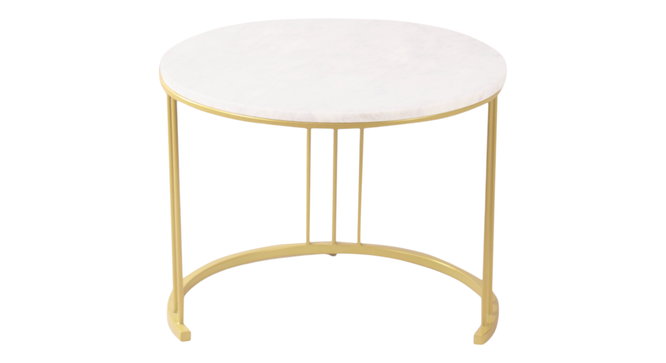 Fabriano Nesting Coffee Table in Gold Finish (Gold Finish) by Urban Ladder - - 