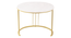 Fabriano Nesting Coffee Table in Gold Finish (Gold Finish) by Urban Ladder - - 