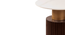 Solano Side Table in Dark Walnut Finish (Dark Walnut Finish) by Urban Ladder - - 