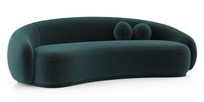 Mia Fabric Sofa (Deep Forest Green)